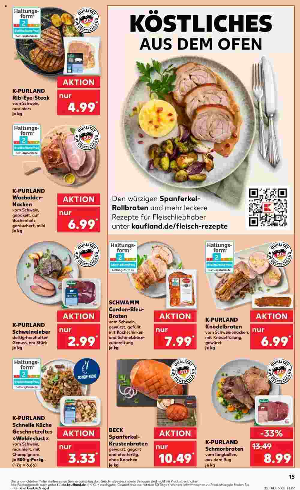 Kaufland Prospekt (ab 24.10.2024) zum Blättern - Seite 15