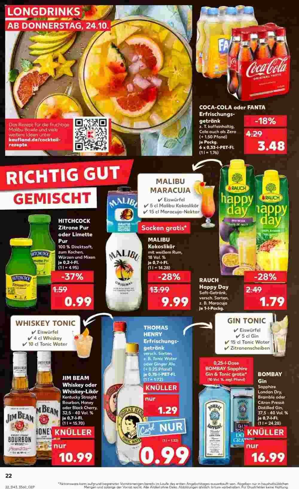 Kaufland Prospekt (ab 24.10.2024) zum Blättern - Seite 22