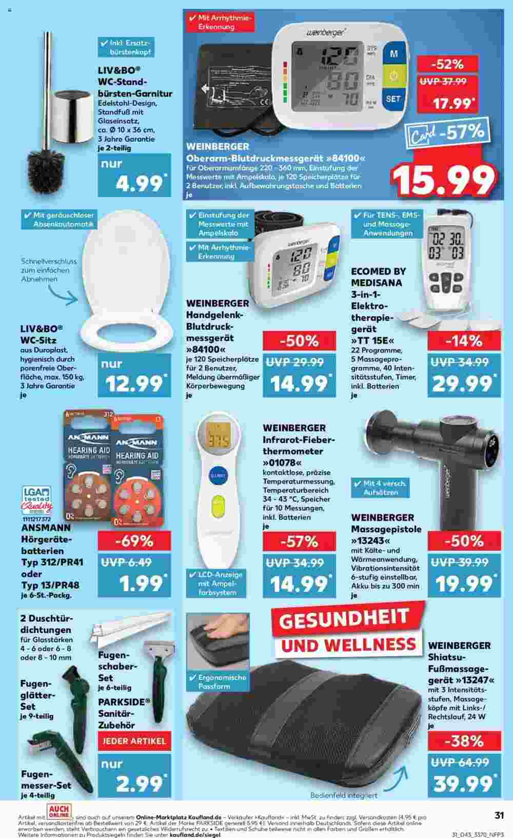 Kaufland Prospekt (ab 24.10.2024) zum Blättern - Seite 31