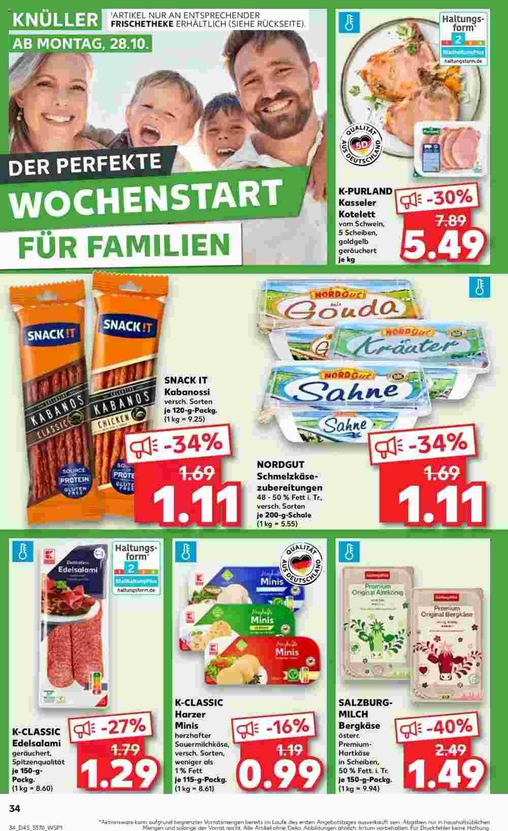 Kaufland Prospekt (ab 24.10.2024) zum Blättern - Seite 34