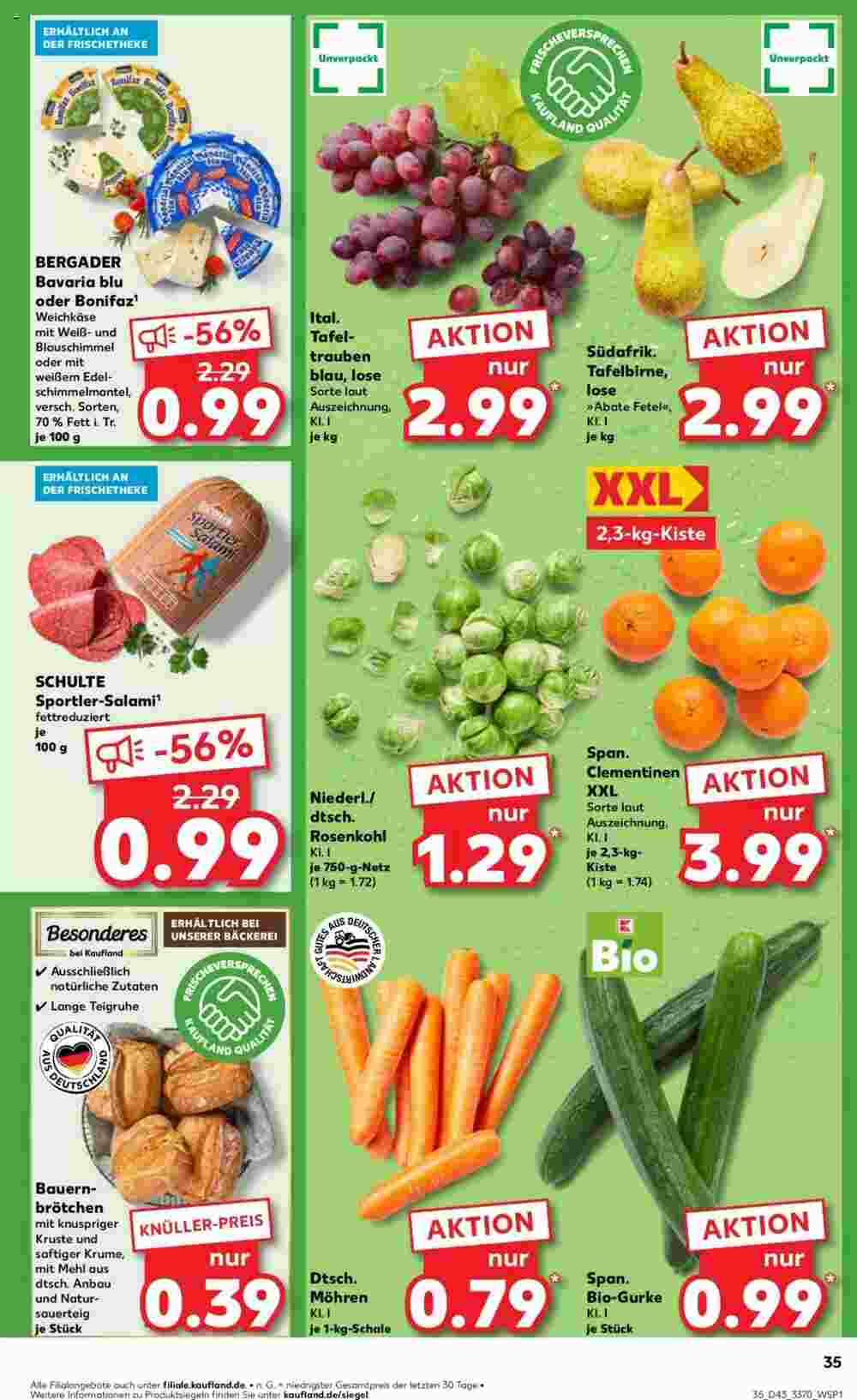 Kaufland Prospekt (ab 24.10.2024) zum Blättern - Seite 35