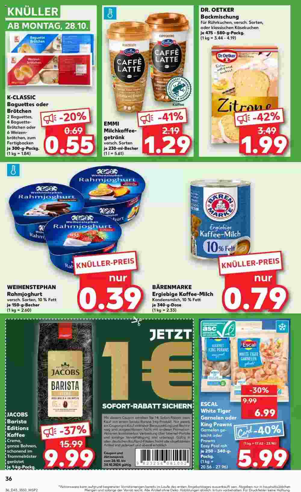 Kaufland Prospekt (ab 24.10.2024) zum Blättern - Seite 36