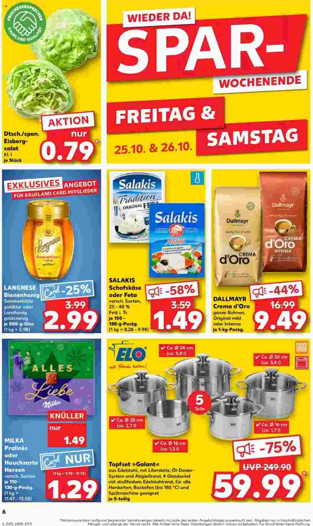 Kaufland Prospekt (ab 24.10.2024) zum Blättern - Seite 6