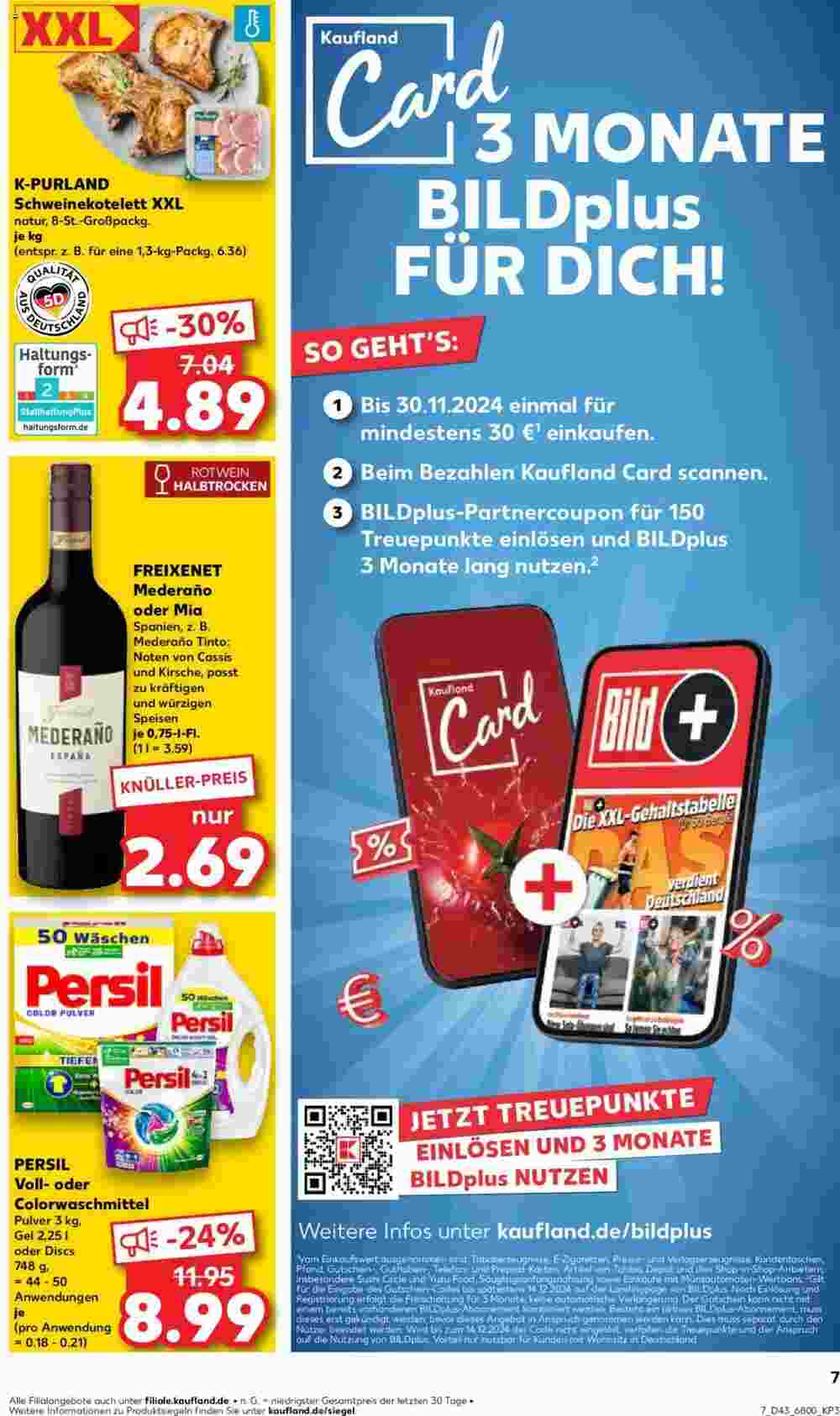 Kaufland Prospekt (ab 24.10.2024) zum Blättern - Seite 7