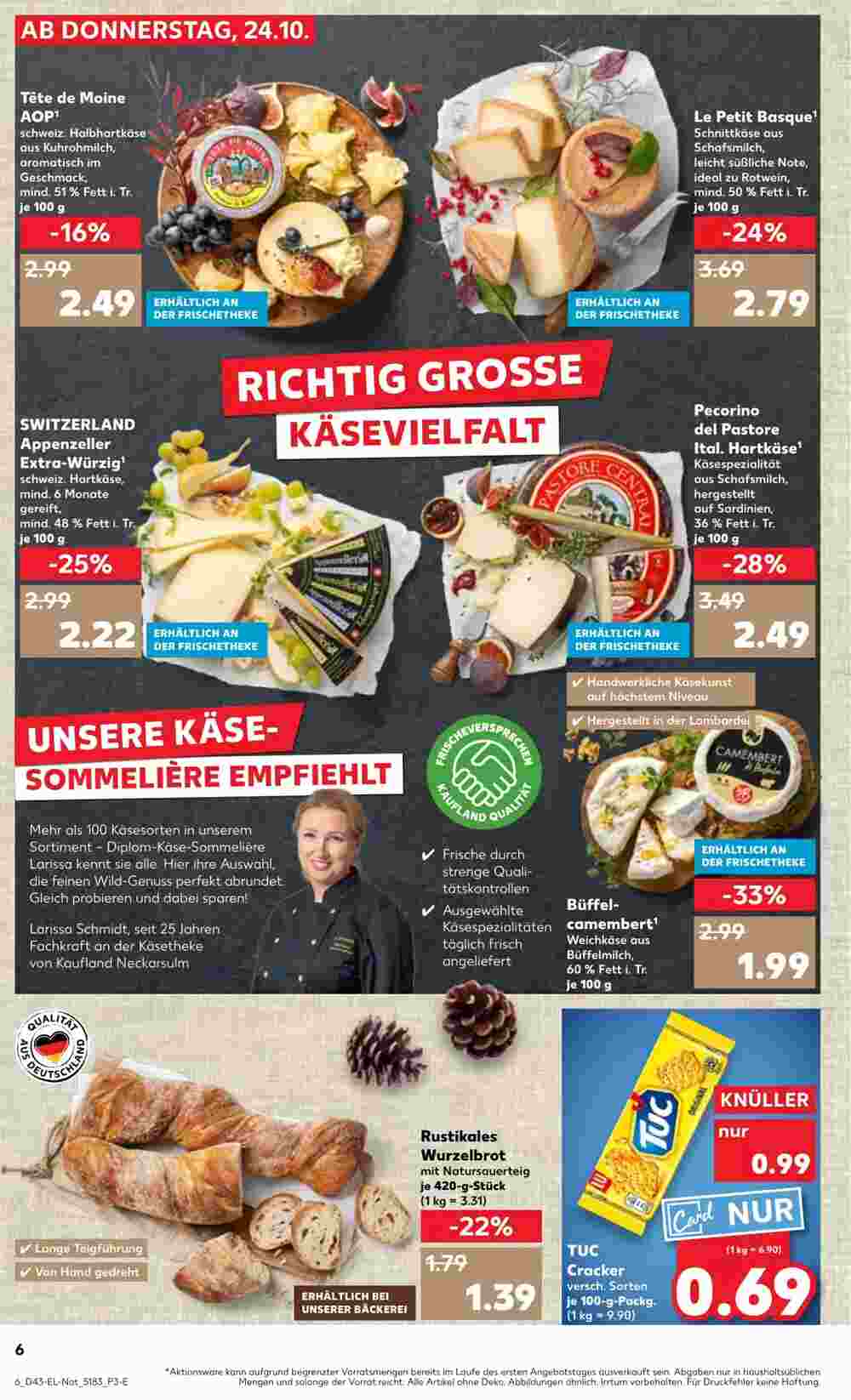 Kaufland Prospekt (ab 24.10.2024) zum Blättern - Seite 6