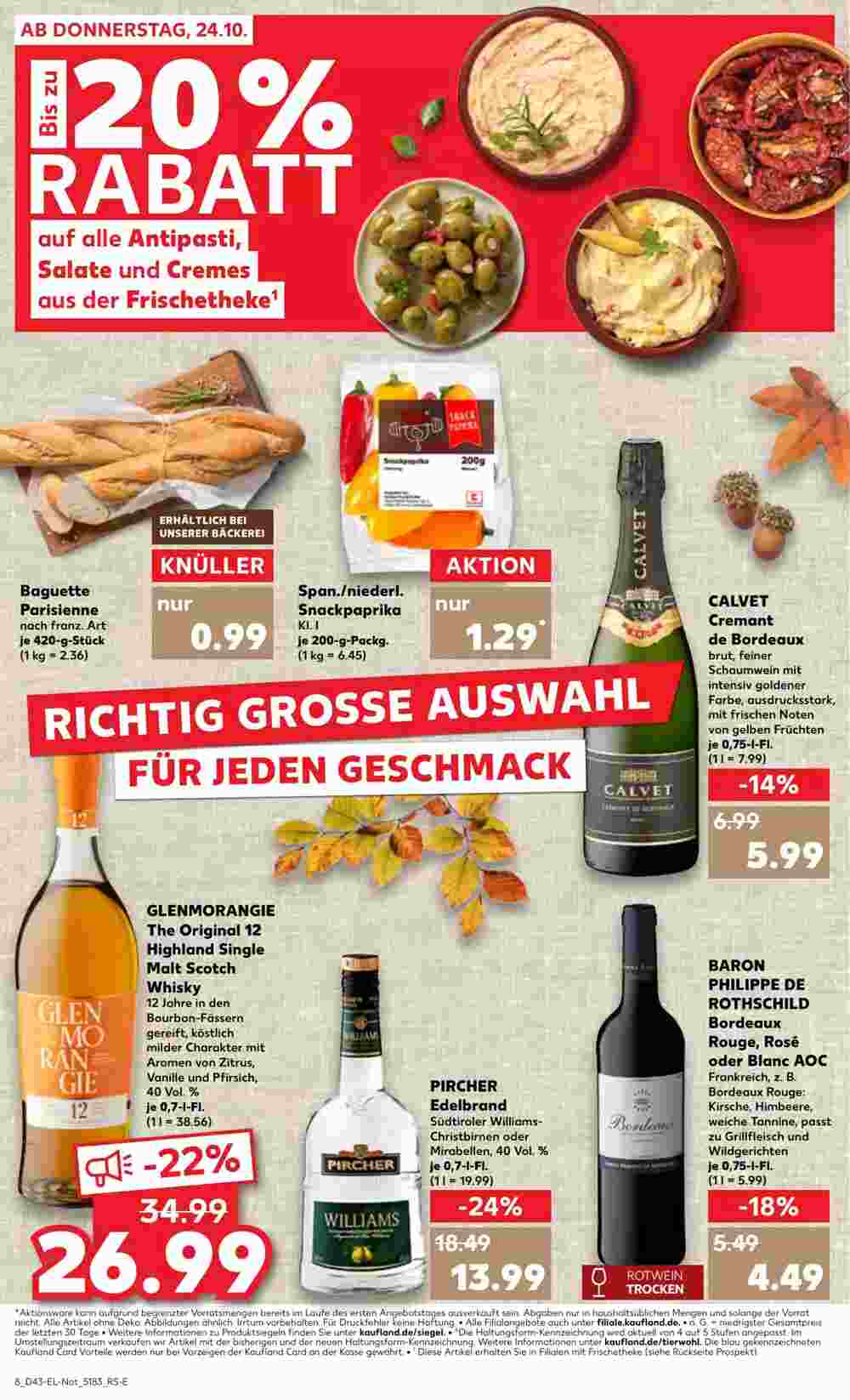 Kaufland Prospekt (ab 24.10.2024) zum Blättern - Seite 8