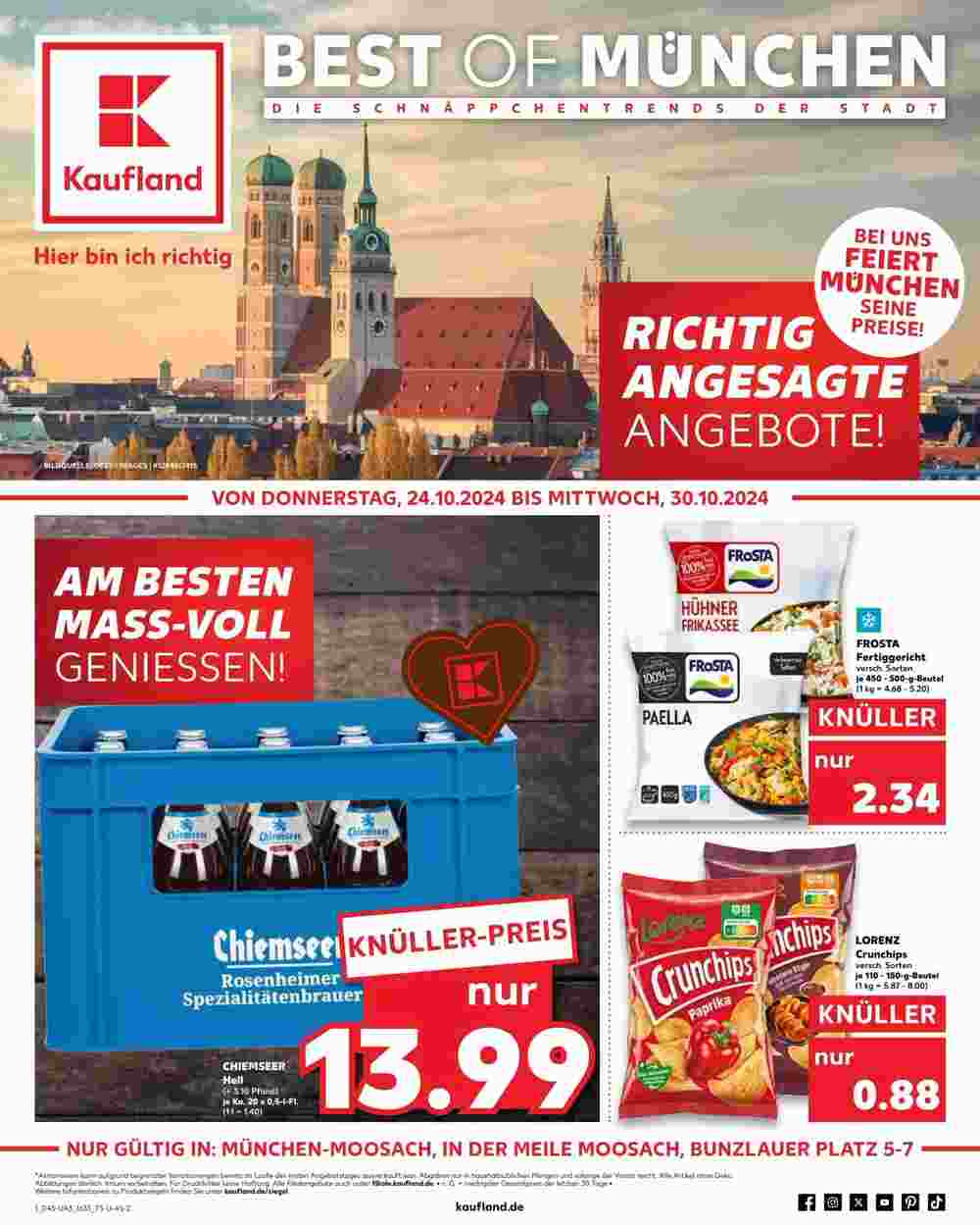 Kaufland Prospekt (ab 24.10.2024) zum Blättern - Seite 1