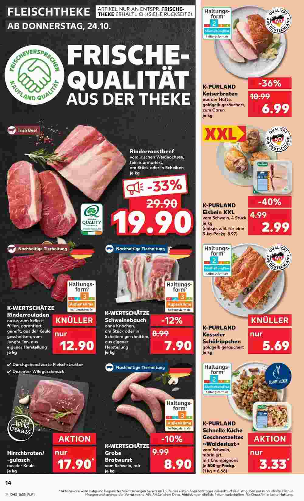 Kaufland Prospekt (ab 24.10.2024) zum Blättern - Seite 18