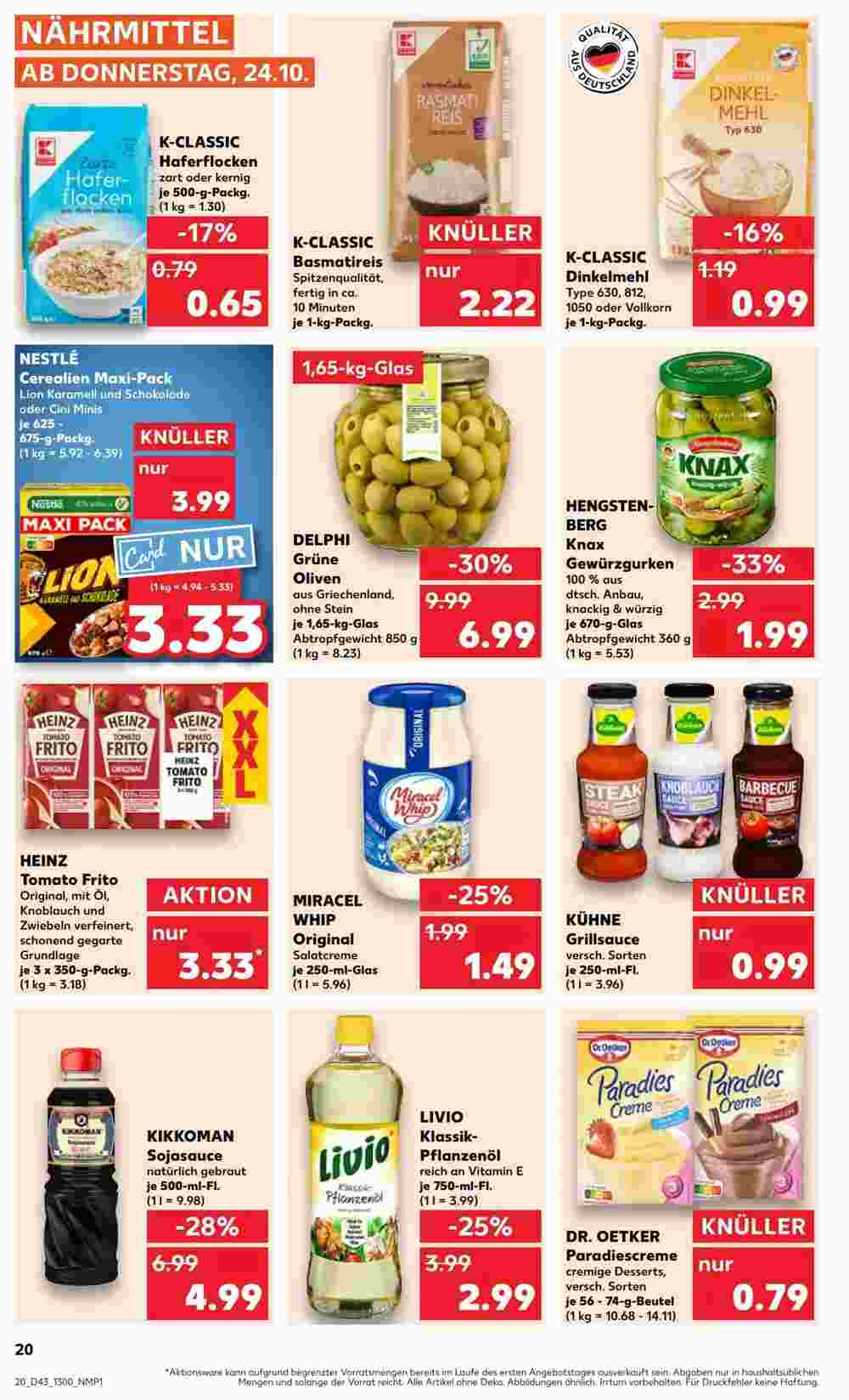 Kaufland Prospekt (ab 24.10.2024) zum Blättern - Seite 24