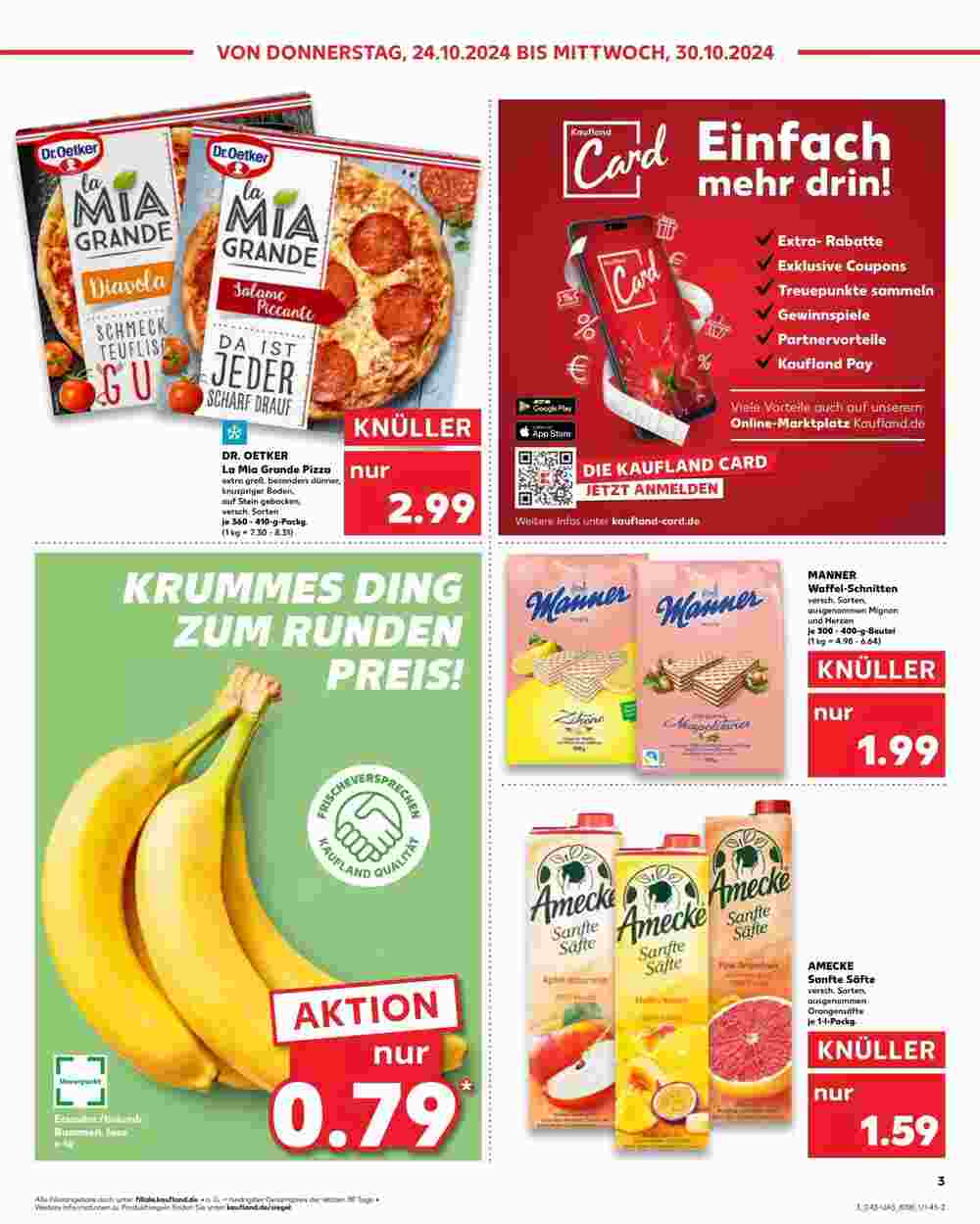 Kaufland Prospekt (ab 24.10.2024) zum Blättern - Seite 3