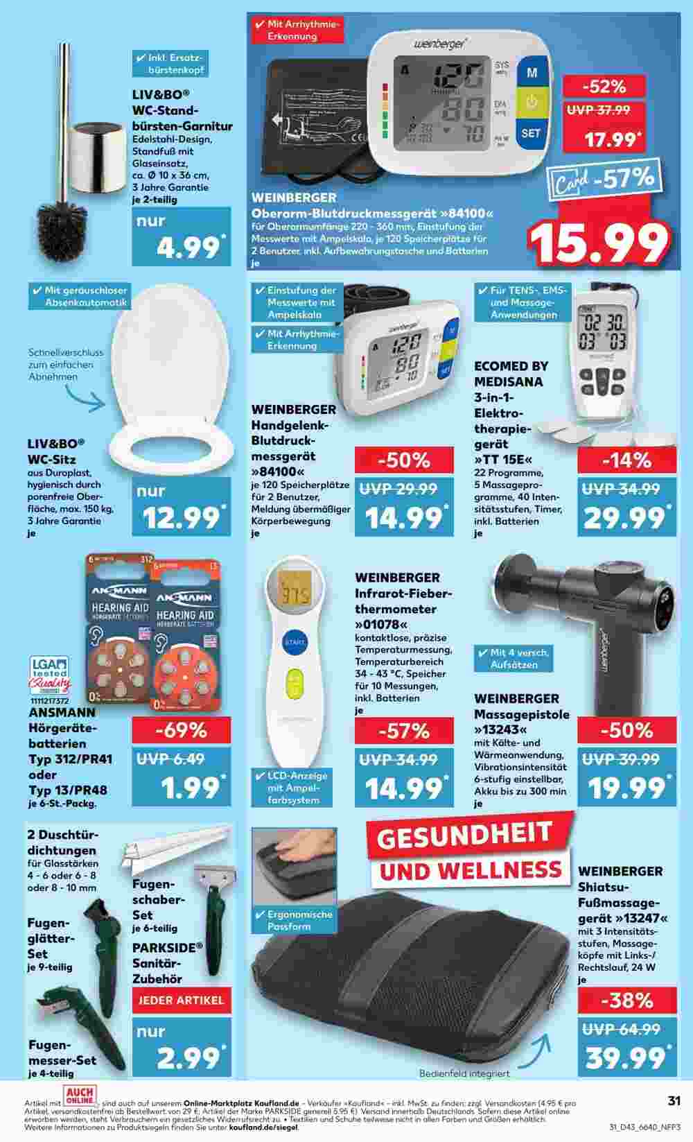 Kaufland Prospekt (ab 24.10.2024) zum Blättern - Seite 35