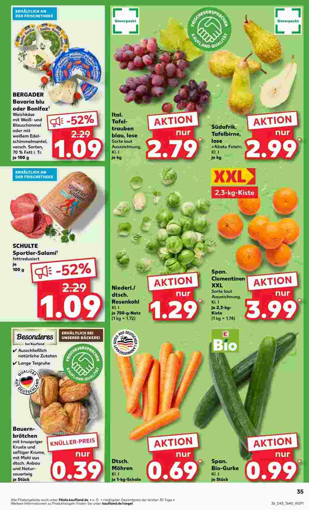 Kaufland Prospekt (ab 24.10.2024) zum Blättern - Seite 39