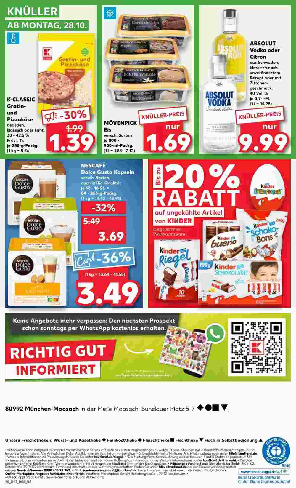 Kaufland Prospekt (ab 24.10.2024) zum Blättern - Seite 44