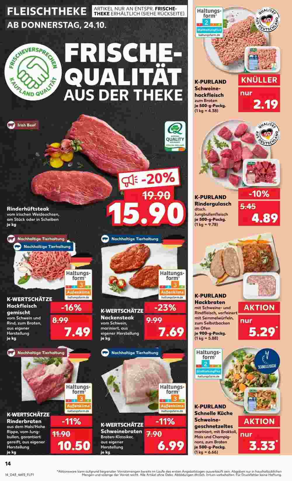 Kaufland Prospekt (ab 24.10.2024) zum Blättern - Seite 18