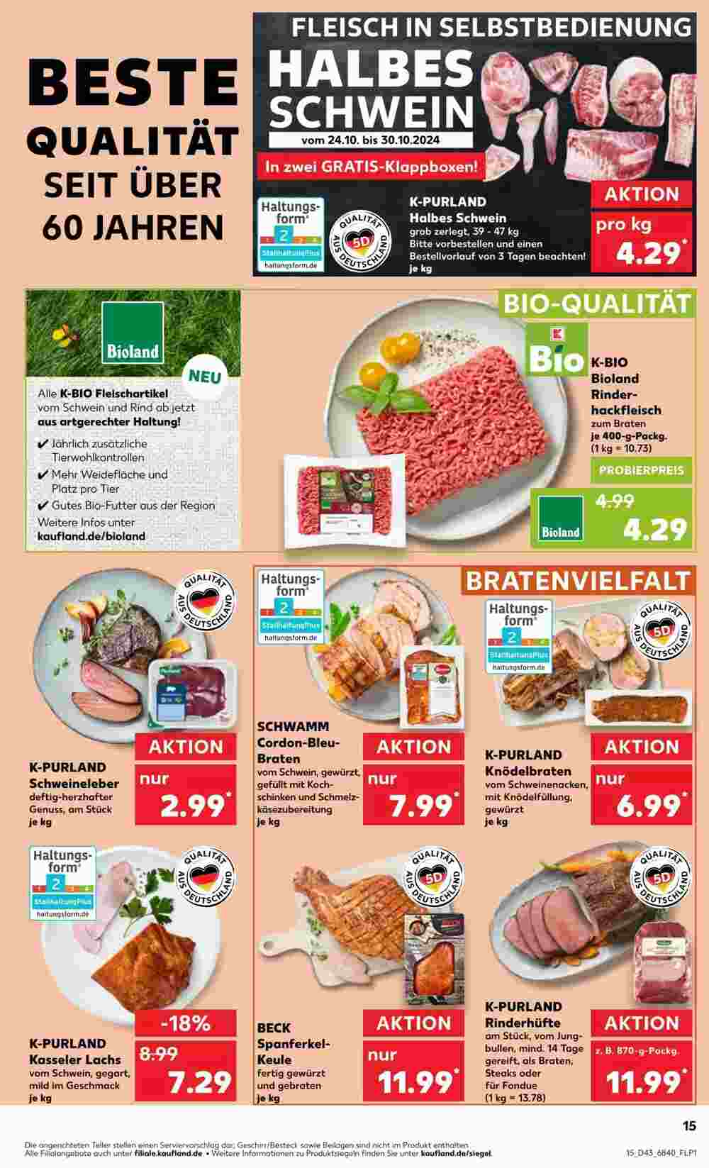 Kaufland Prospekt (ab 24.10.2024) zum Blättern - Seite 19