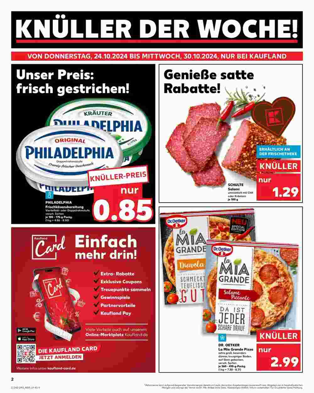 Kaufland Prospekt (ab 24.10.2024) zum Blättern - Seite 2