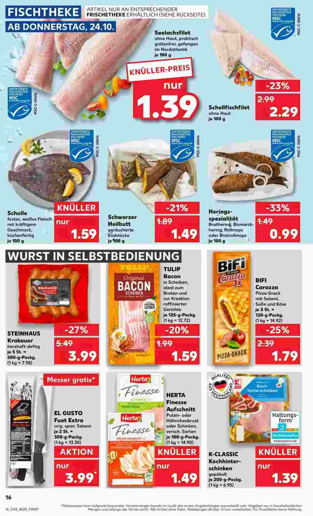 Kaufland Prospekt (ab 24.10.2024) zum Blättern - Seite 20