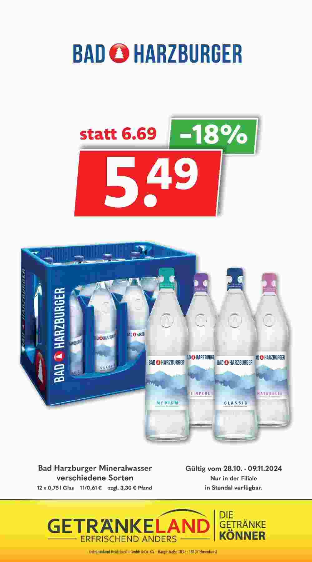 Getränkeland Prospekt (ab 27.10.2024) zum Blättern - Seite 9