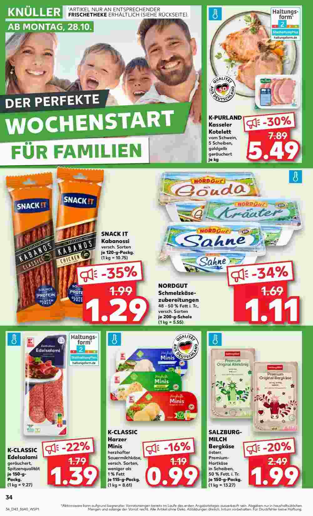 Kaufland Prospekt (ab 27.10.2024) zum Blättern - Seite 1