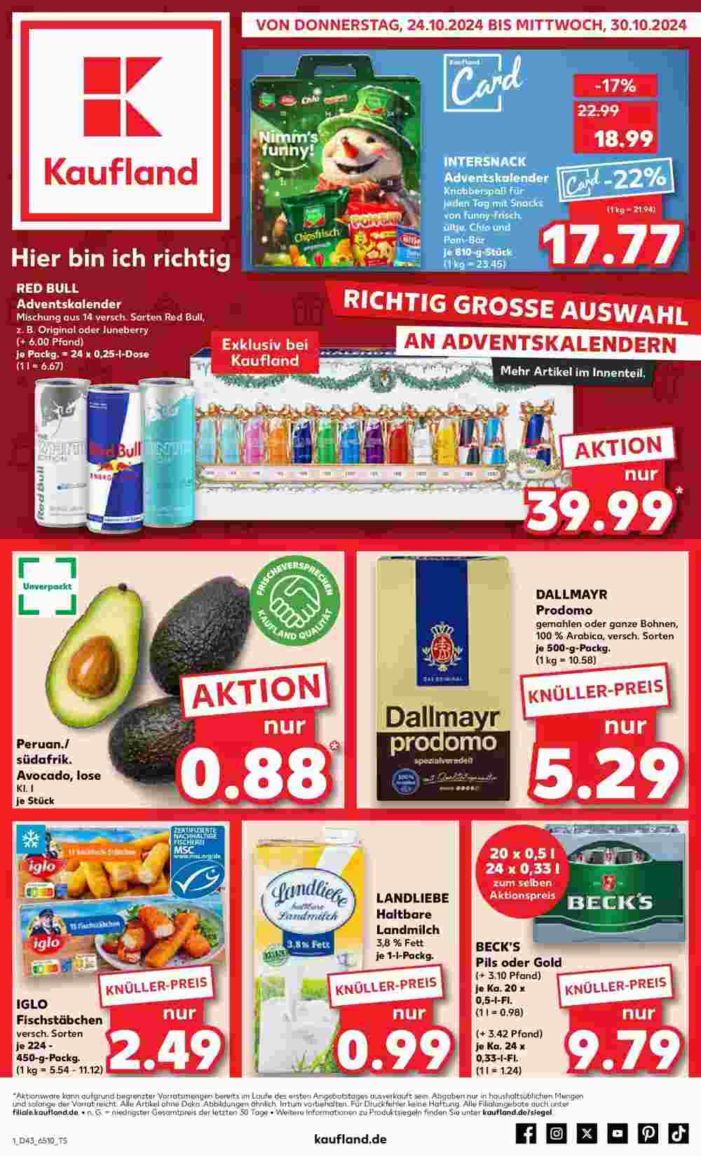 Kaufland Prospekt (ab 27.10.2024) zum Blättern - Seite 24