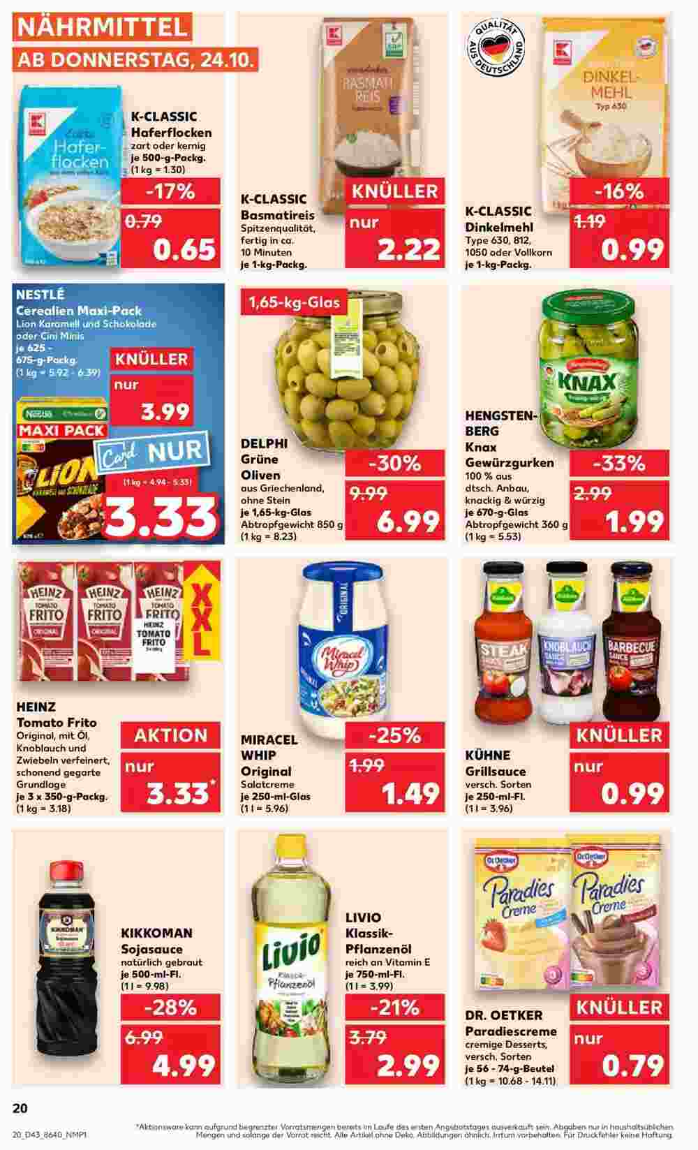 Kaufland Prospekt (ab 27.10.2024) zum Blättern - Seite 43