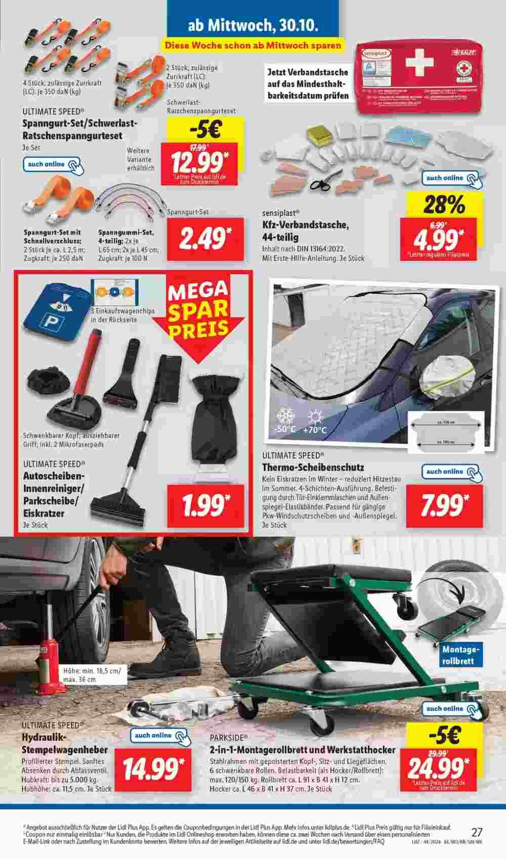 Lidl Prospekt (ab 28.10.2024) zum Blättern - Seite 15