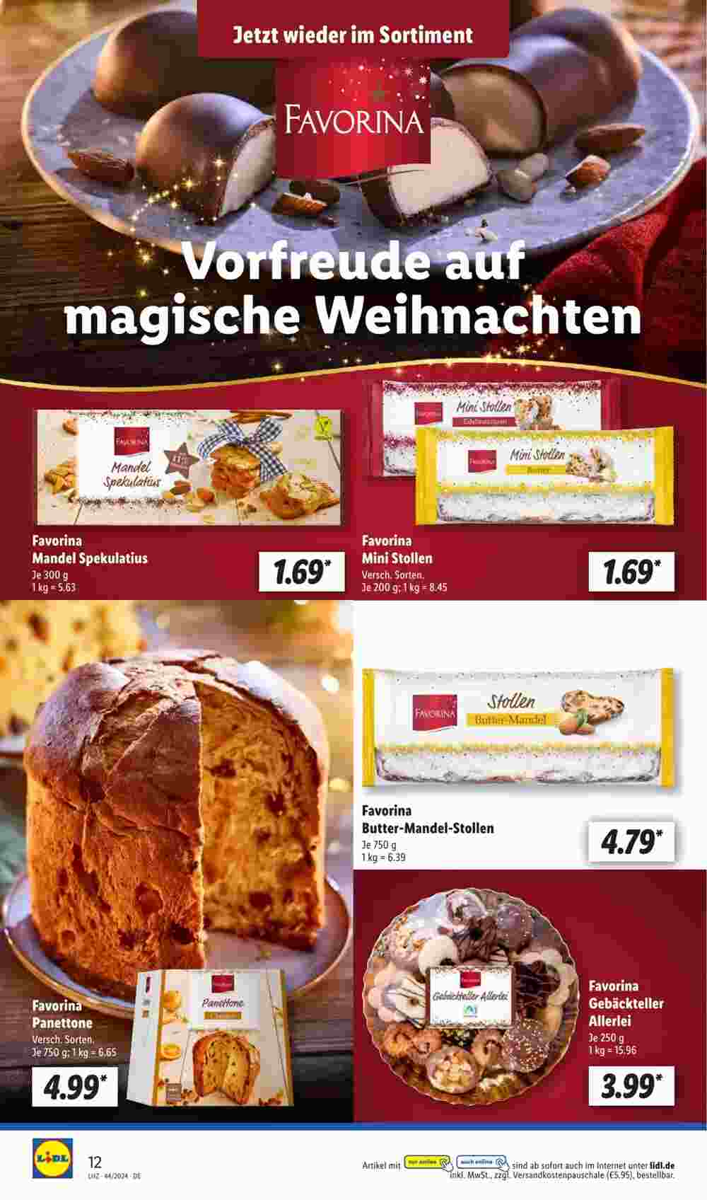 Lidl Prospekt (ab 28.10.2024) zum Blättern - Seite 18