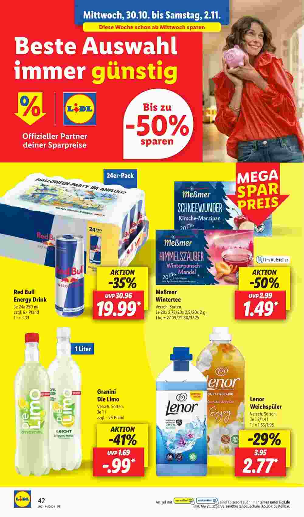 Lidl Prospekt (ab 28.10.2024) zum Blättern - Seite 54