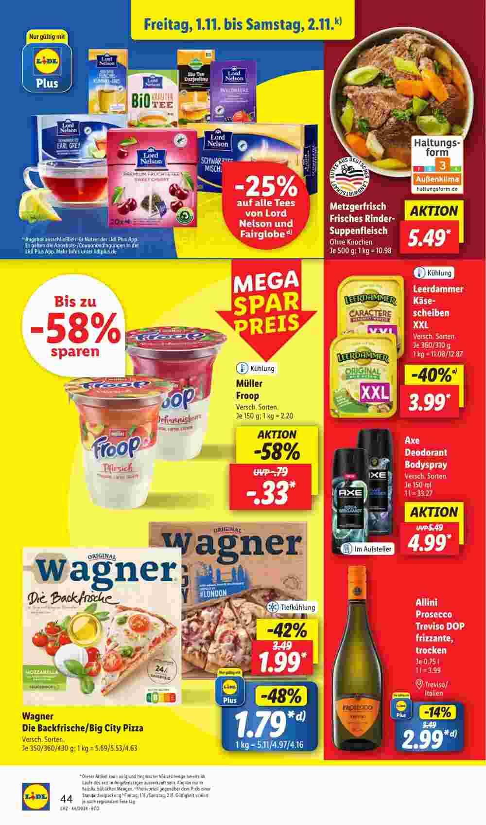 Lidl Prospekt (ab 28.10.2024) zum Blättern - Seite 56