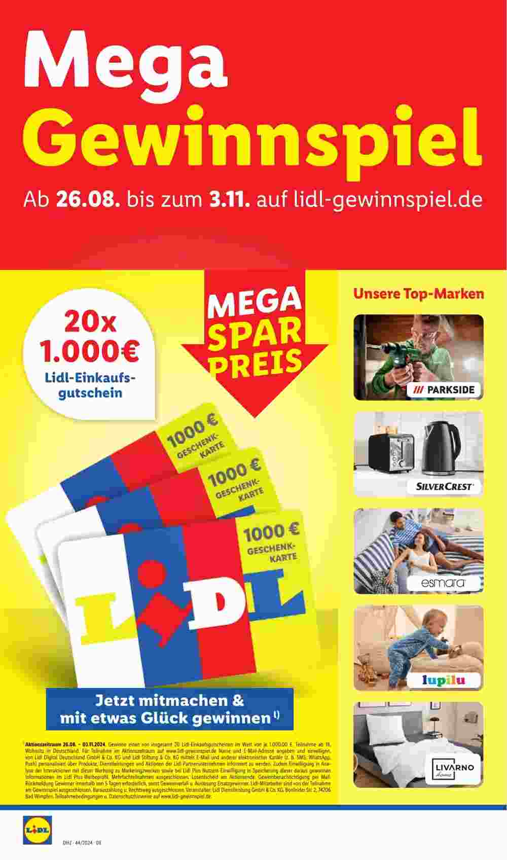 Lidl Prospekt (ab 28.10.2024) zum Blättern - Seite 60