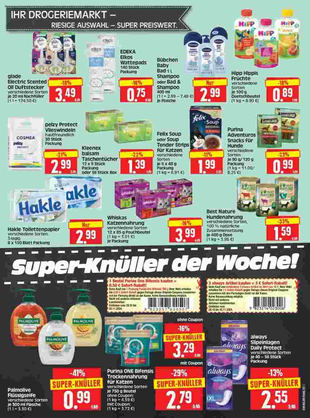 Edeka Herkules Prospekt (ab 28.10.2024) zum Blättern - Seite 17