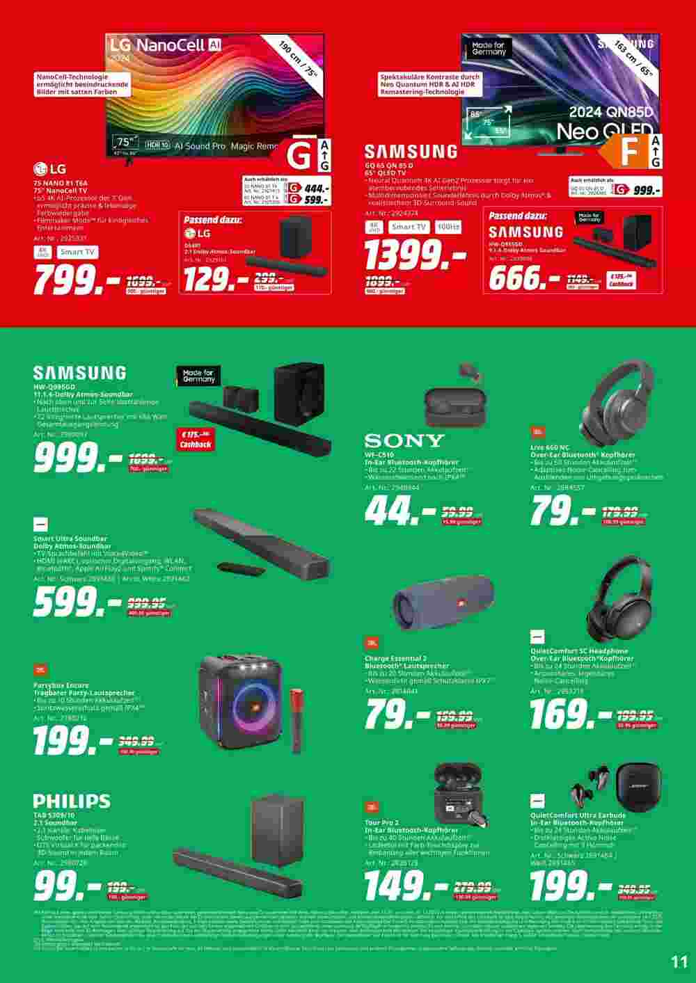 MediaMarkt Prospekt (ab 28.10.2024) zum Blättern - Seite 11