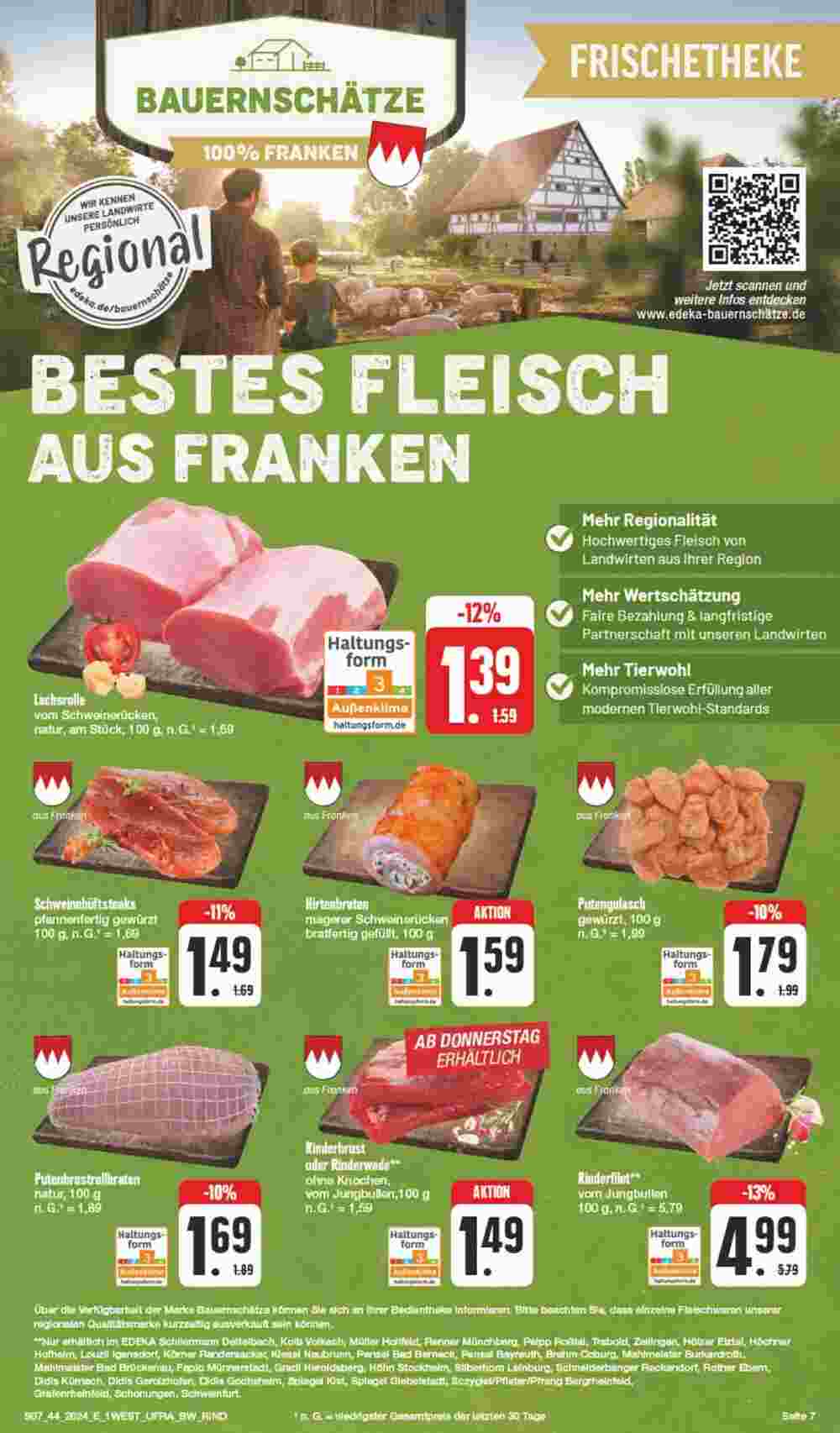 Edeka Spiegel Prospekt (ab 28.10.2024) zum Blättern - Seite 7