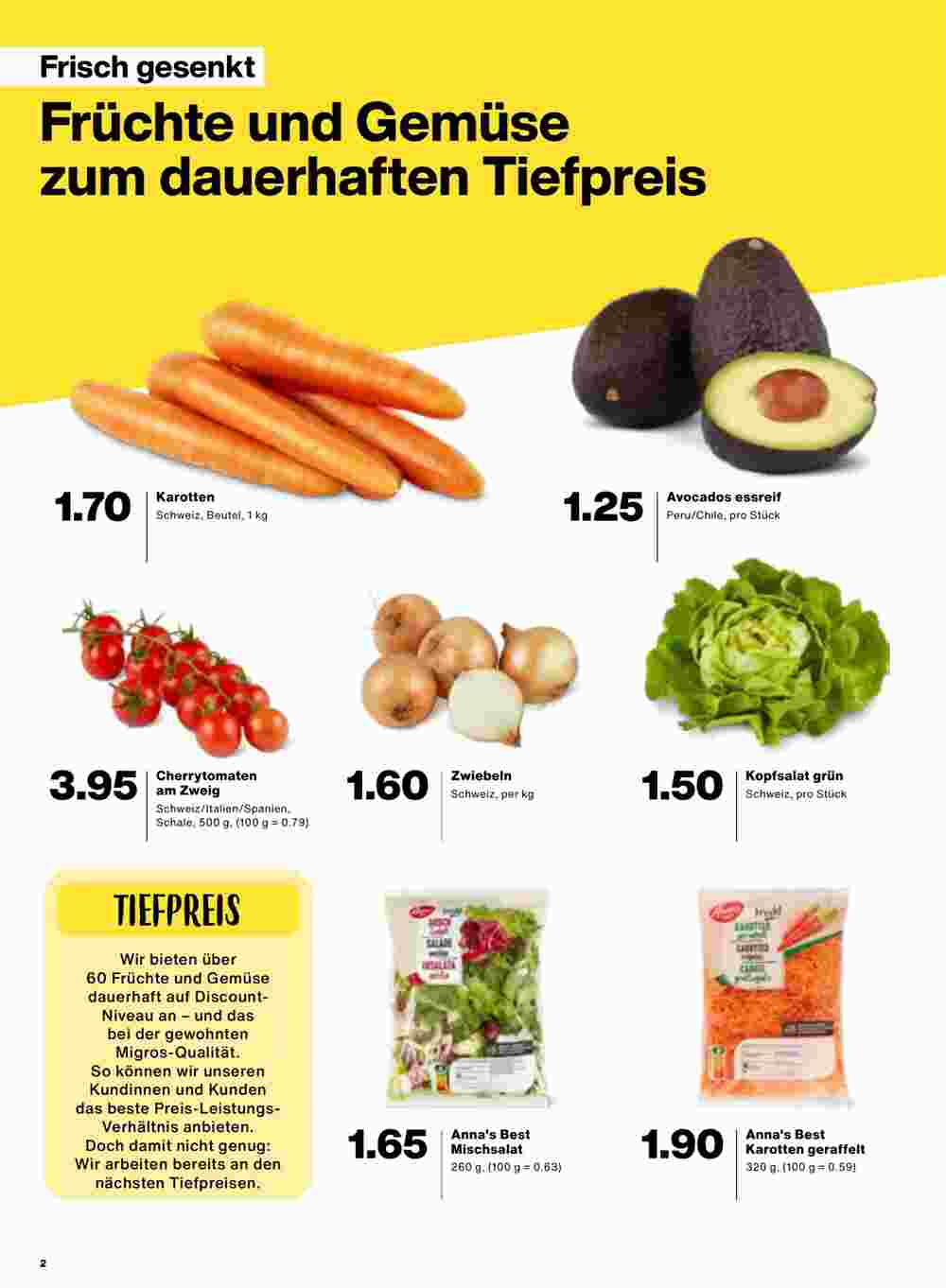 Migros Prospekt (ab 29.10.2024) zum Blättern - Seite 2