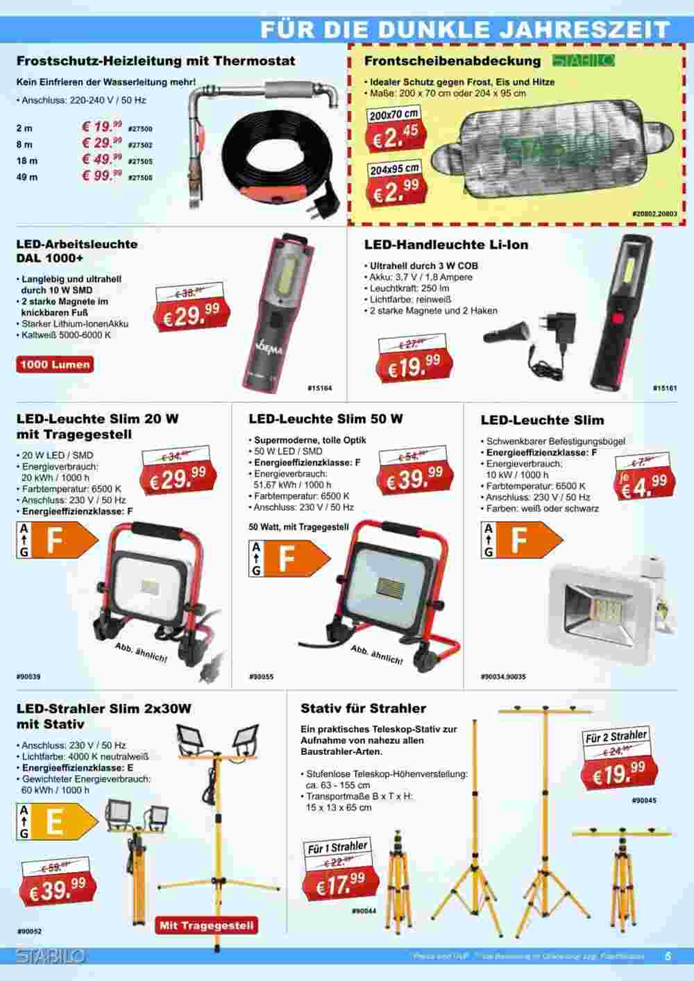 Stabilo Fachmarkt Prospekt (ab 30.10.2024) zum Blättern - Seite 5