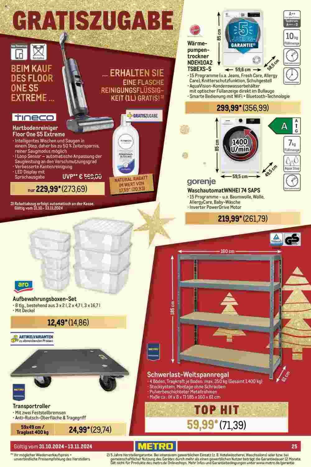 METRO Prospekt (ab 31.10.2024) zum Blättern - Seite 25
