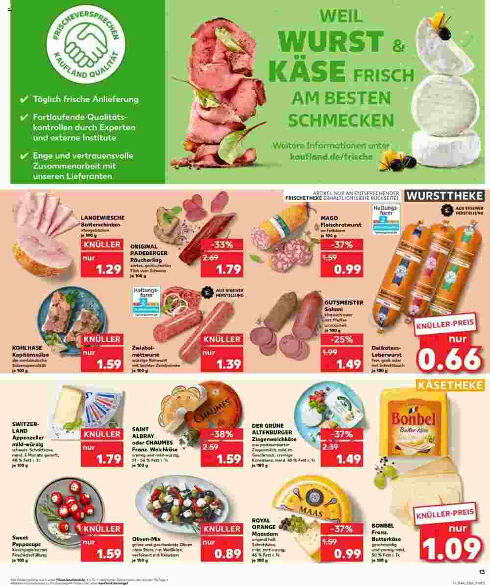 Kaufland Prospekt (ab 31.10.2024) zum Blättern - Seite 13