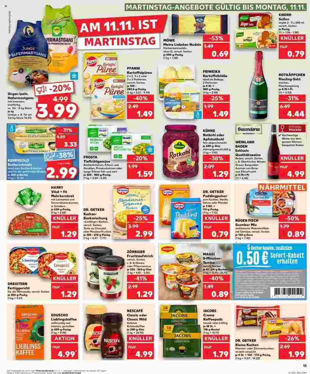 Kaufland Prospekt (ab 31.10.2024) zum Blättern - Seite 15