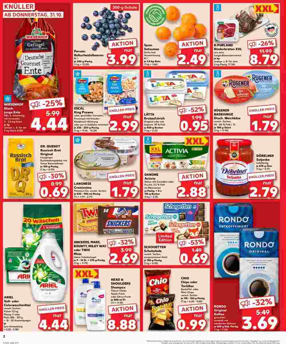 Kaufland Prospekt (ab 31.10.2024) zum Blättern - Seite 2