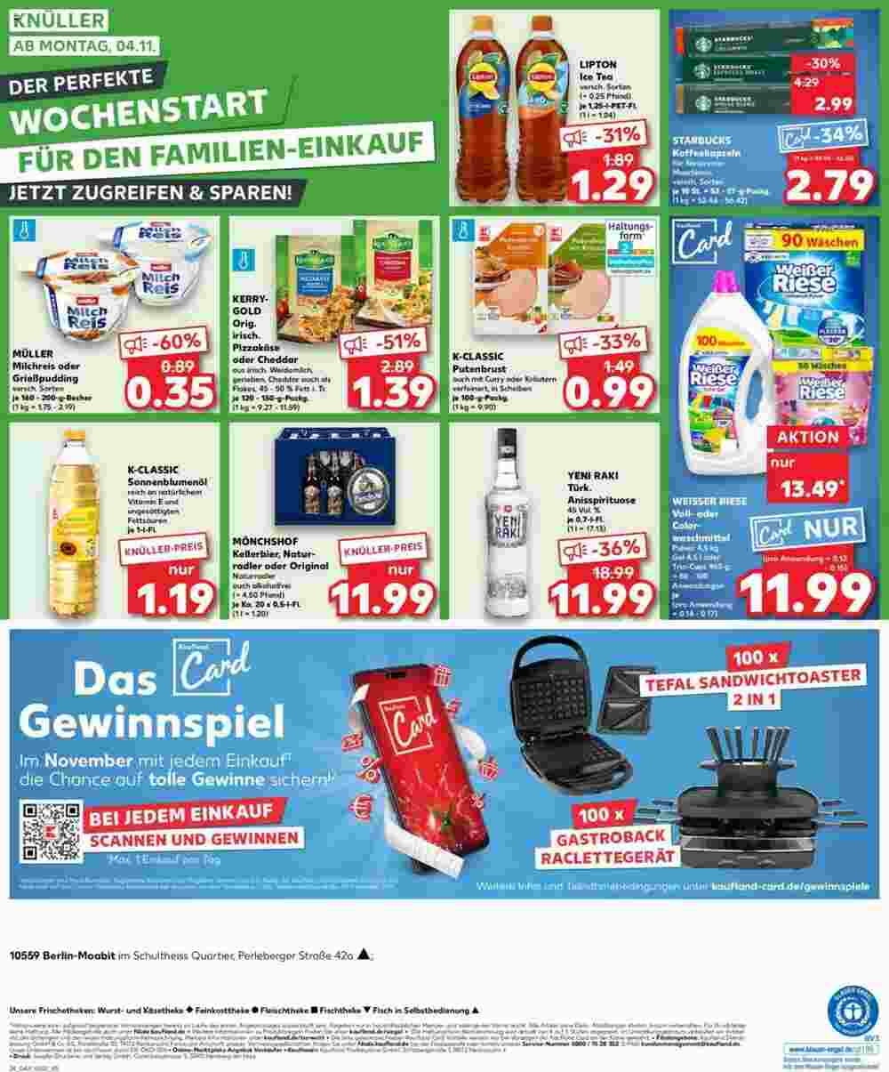 Kaufland Prospekt (ab 31.10.2024) zum Blättern - Seite 24