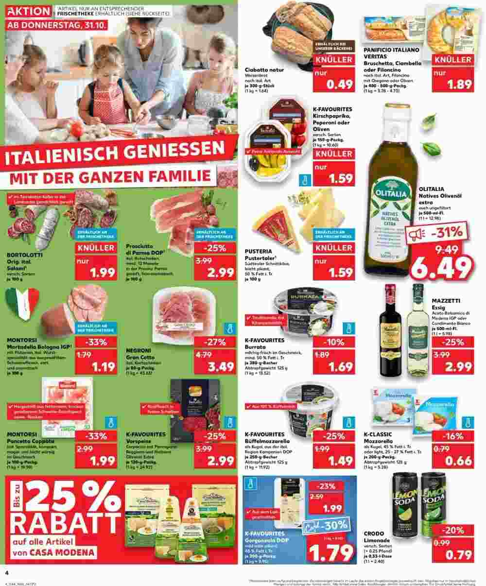 Kaufland Prospekt (ab 31.10.2024) zum Blättern - Seite 4