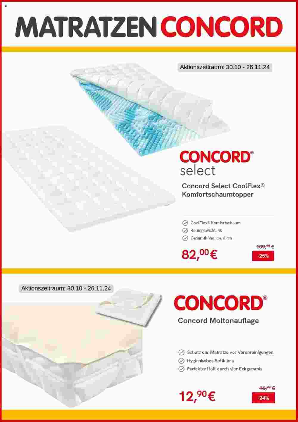 Matratzen Concord Prospekt (ab 31.10.2024) zum Blättern - Seite 5