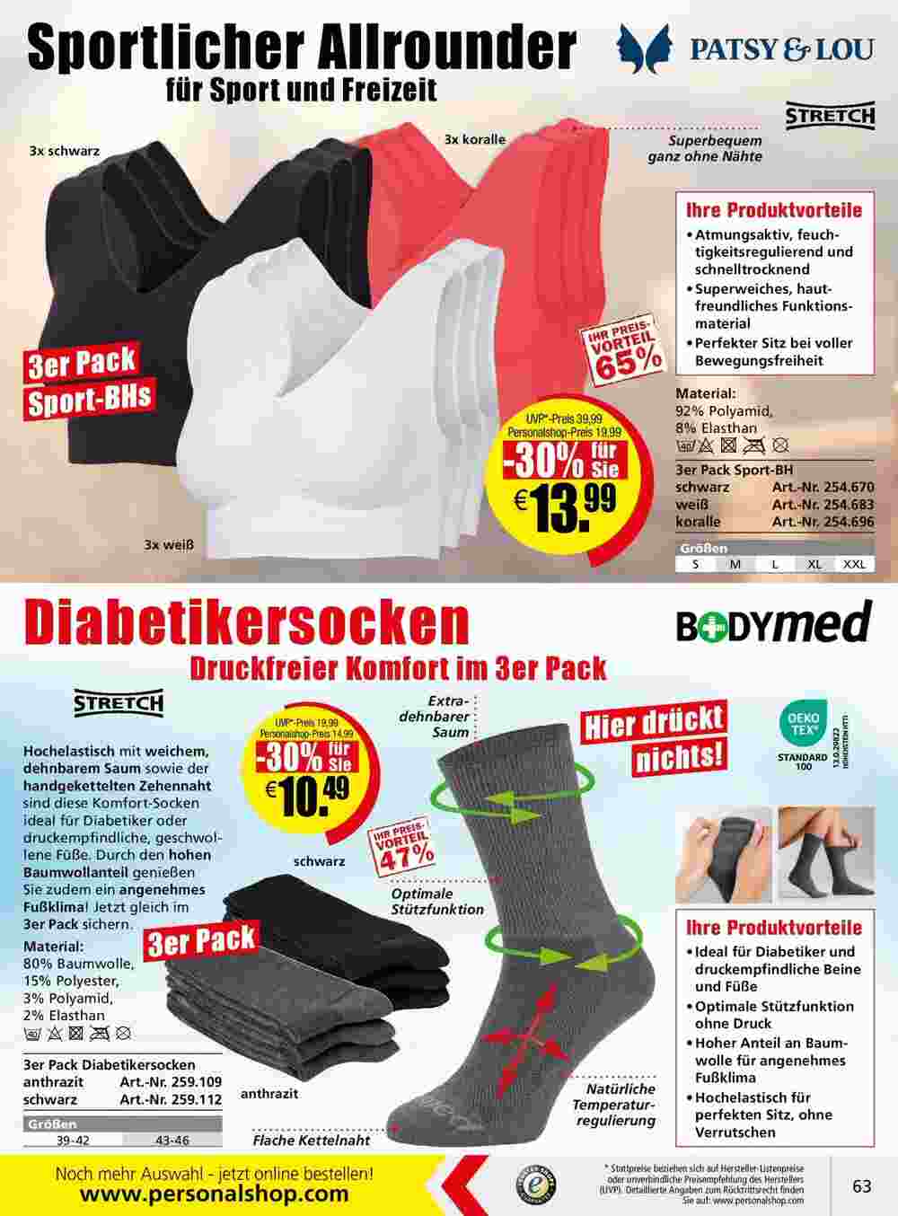 PersonalShop Prospekt (ab 31.10.2024) zum Blättern - Seite 63