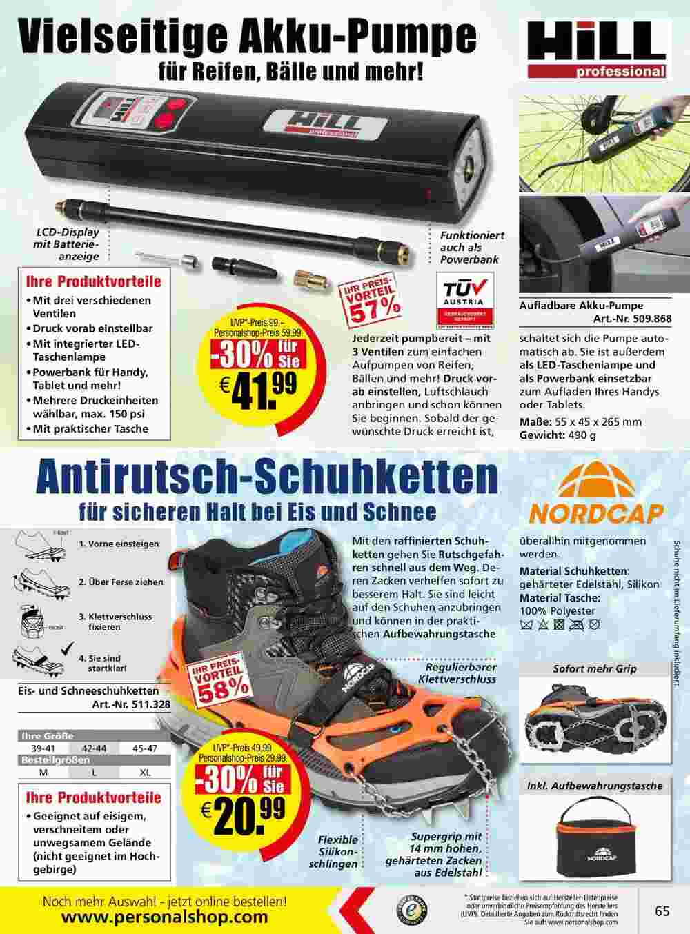 PersonalShop Prospekt (ab 31.10.2024) zum Blättern - Seite 65