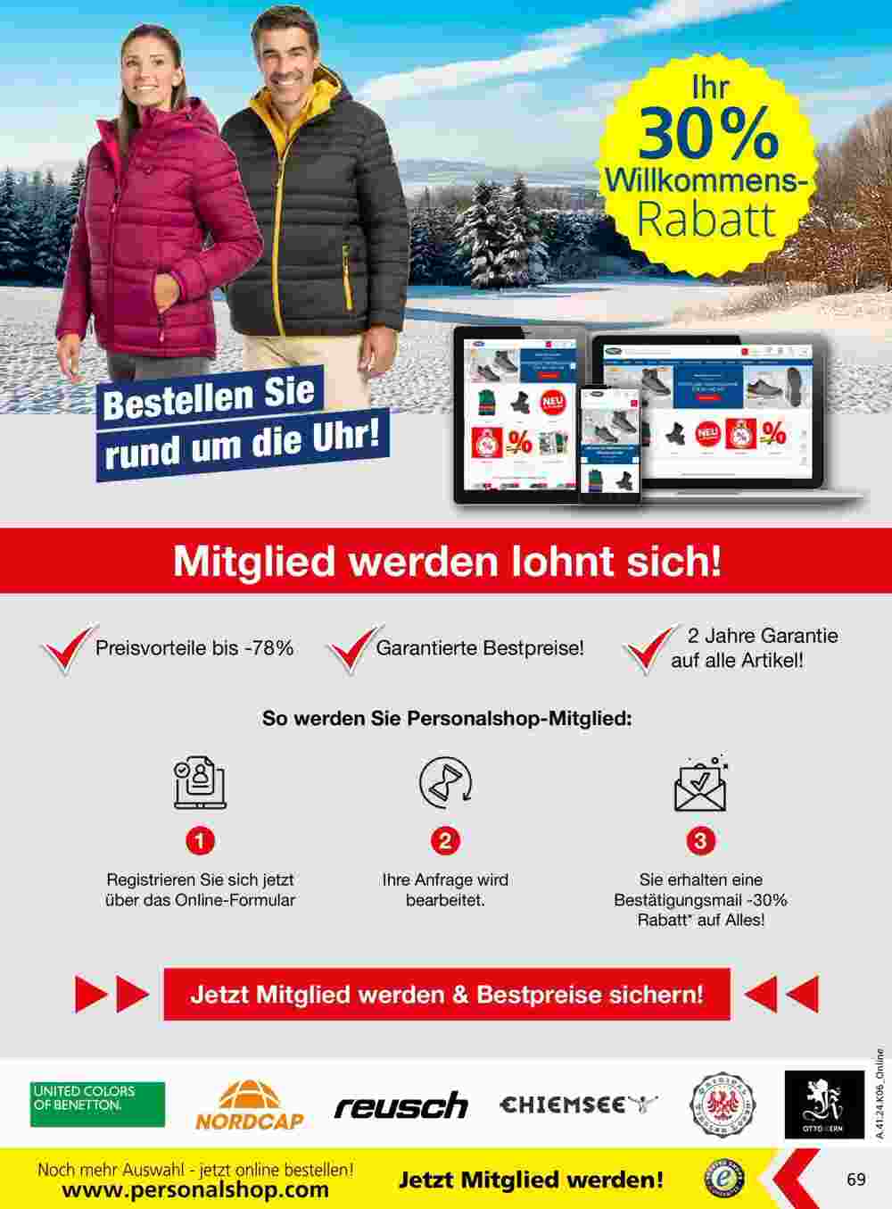 PersonalShop Prospekt (ab 31.10.2024) zum Blättern - Seite 69