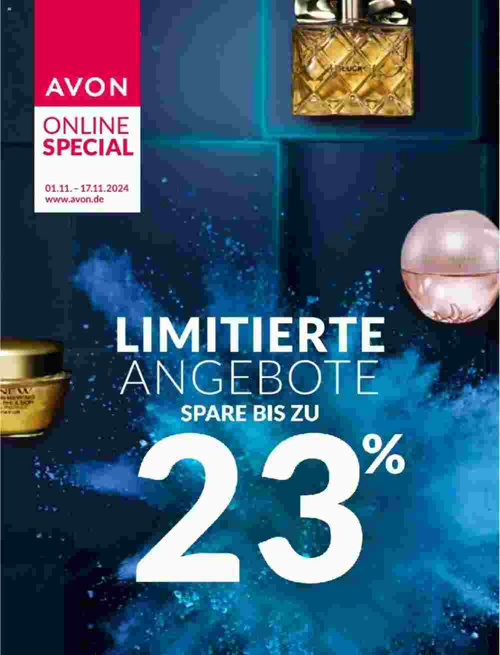 Avon Prospekt (ab 01.11.2024) zum Blättern - Seite 1