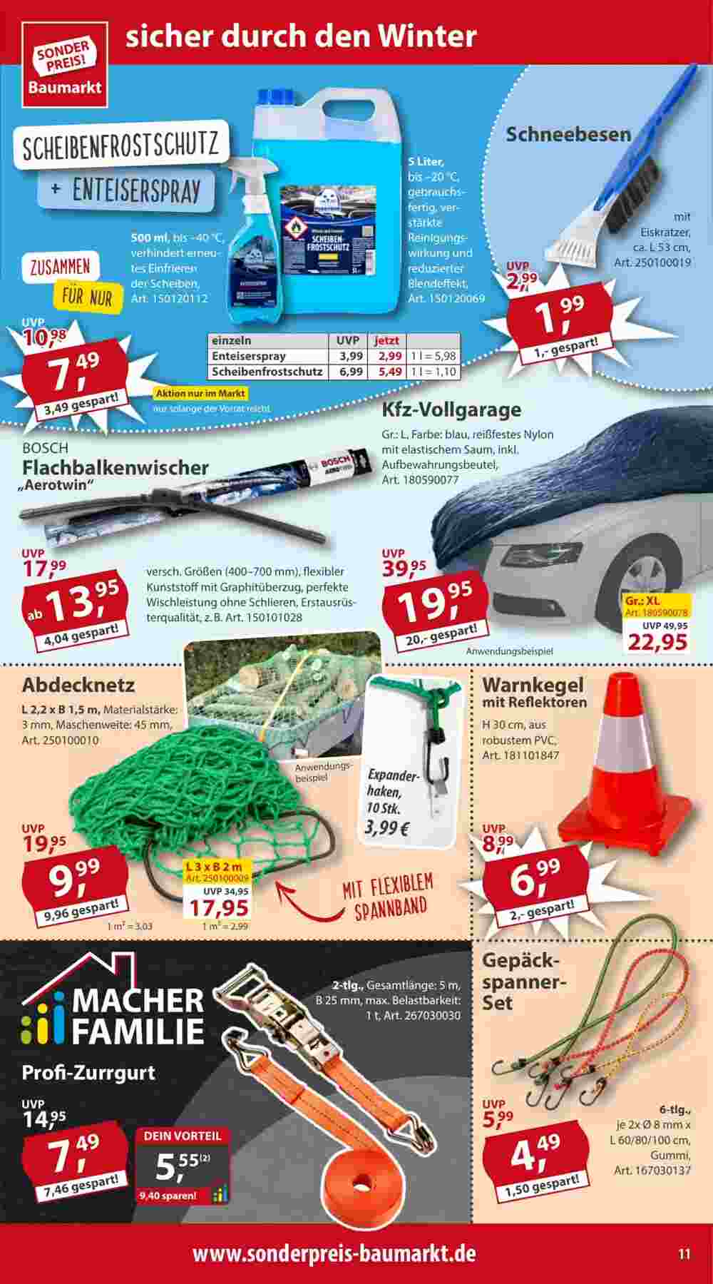 Sonderpreis Baumarkt Prospekt (ab 02.11.2024) zum Blättern - Seite 11