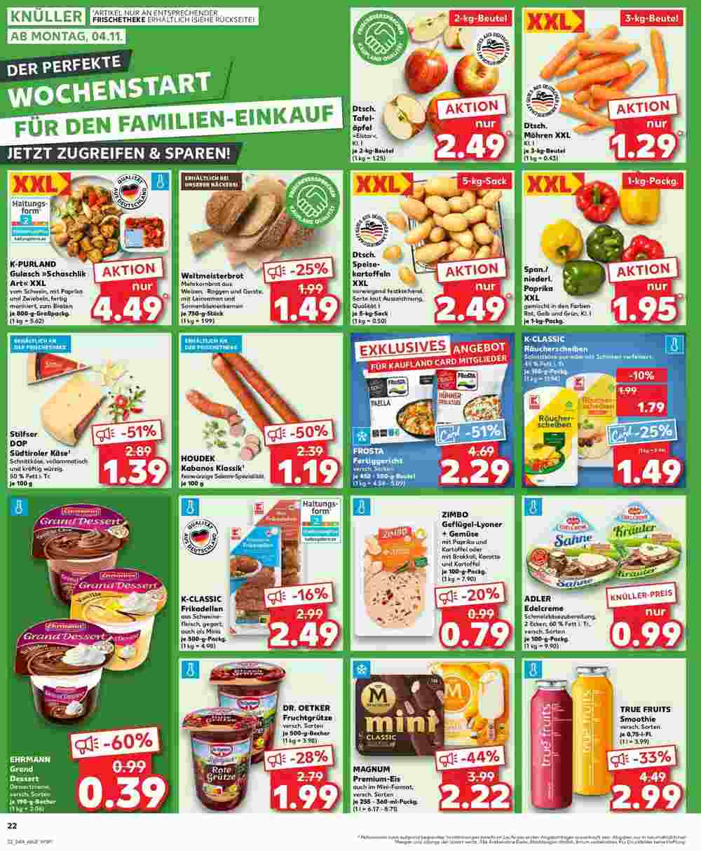 Kaufland Prospekt (ab 03.11.2024) zum Blättern - Seite 1