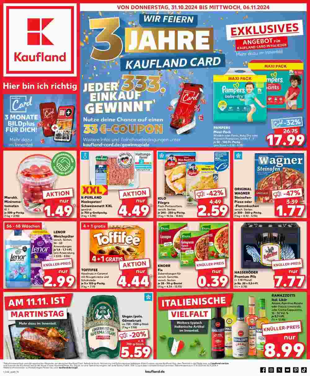 Kaufland Prospekt (ab 03.11.2024) zum Blättern - Seite 12