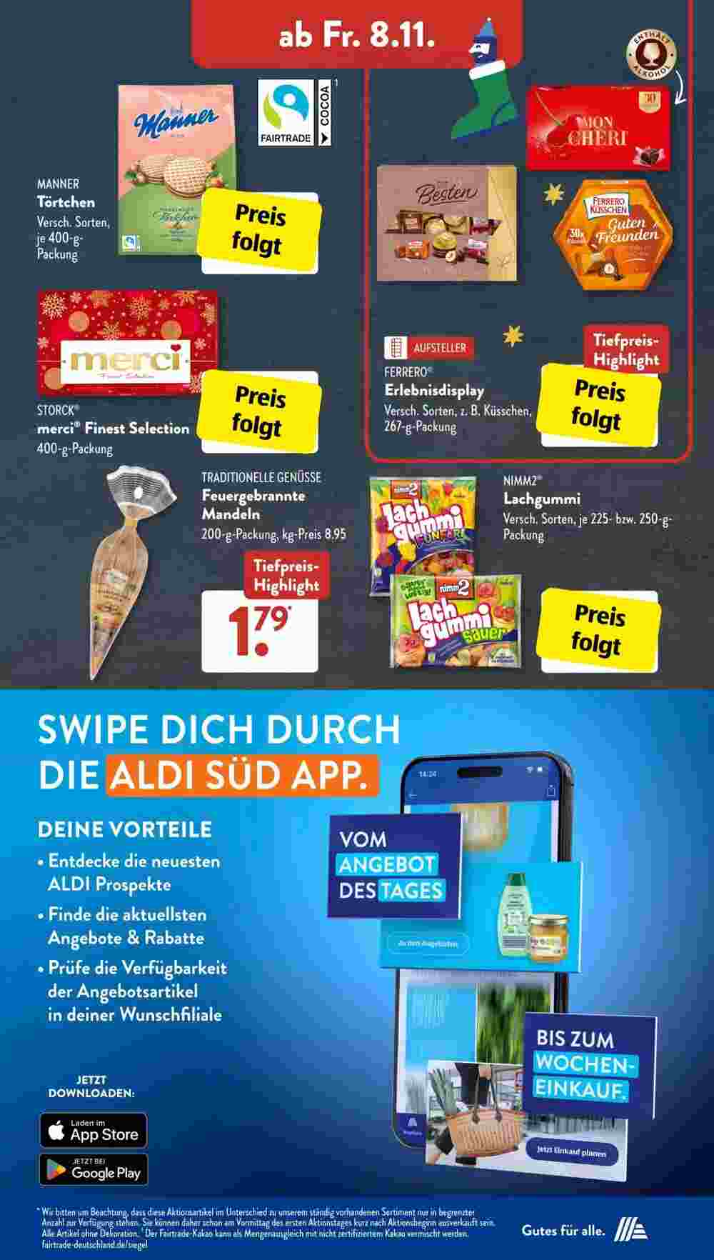 Aldi Süd Prospekt (ab 04.11.2024) zum Blättern - Seite 22